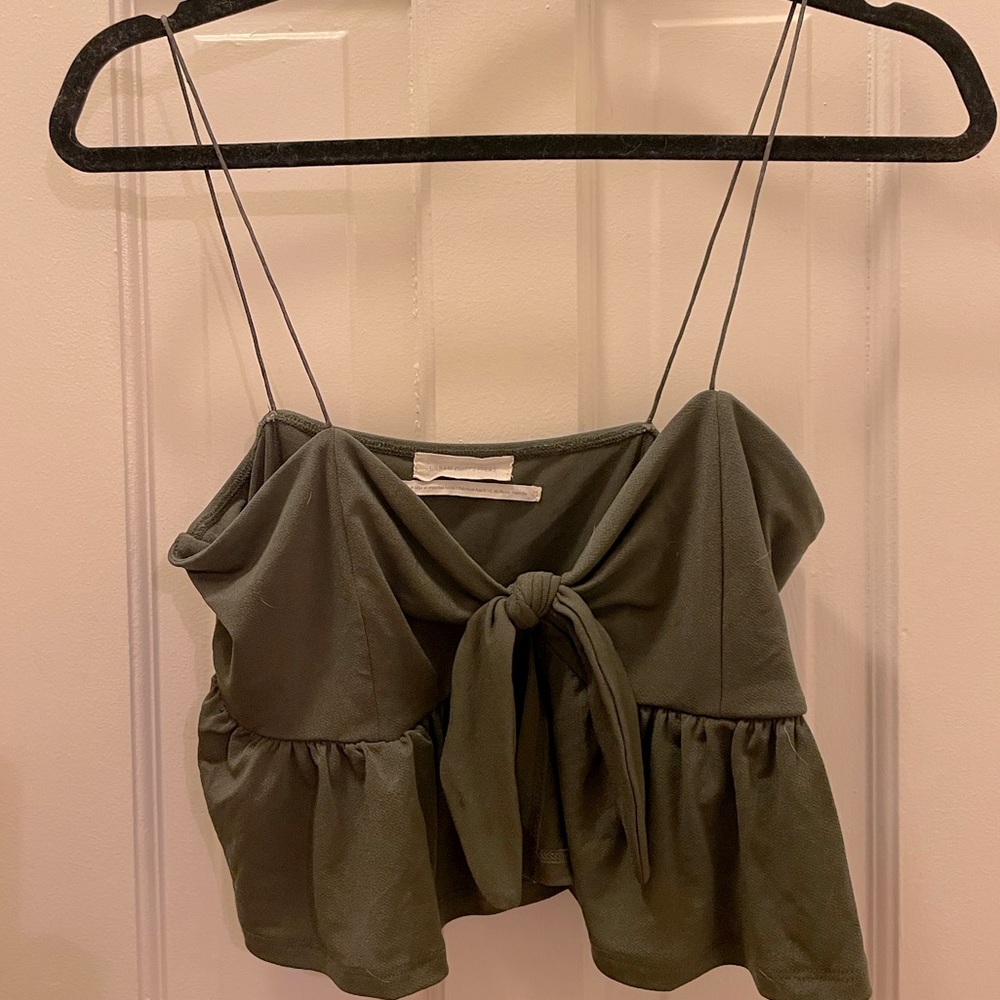 UO Mona Peplum Bow Cami